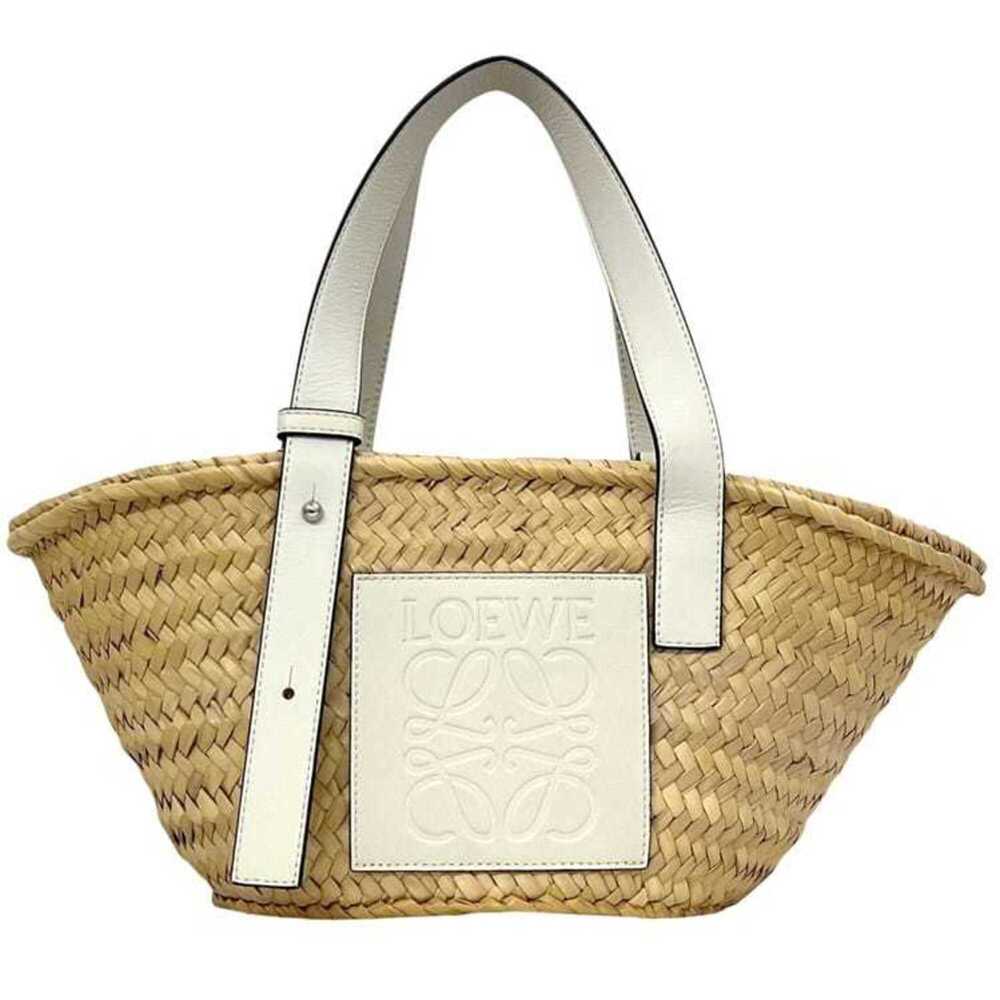Loewe Bag, Basket Small, Anagram, A223S93X04 2163 412112, LOEWE Raffia Palm L...